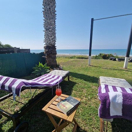 Ammos Beachfront Villa Paradise Larnaca Exterior photo